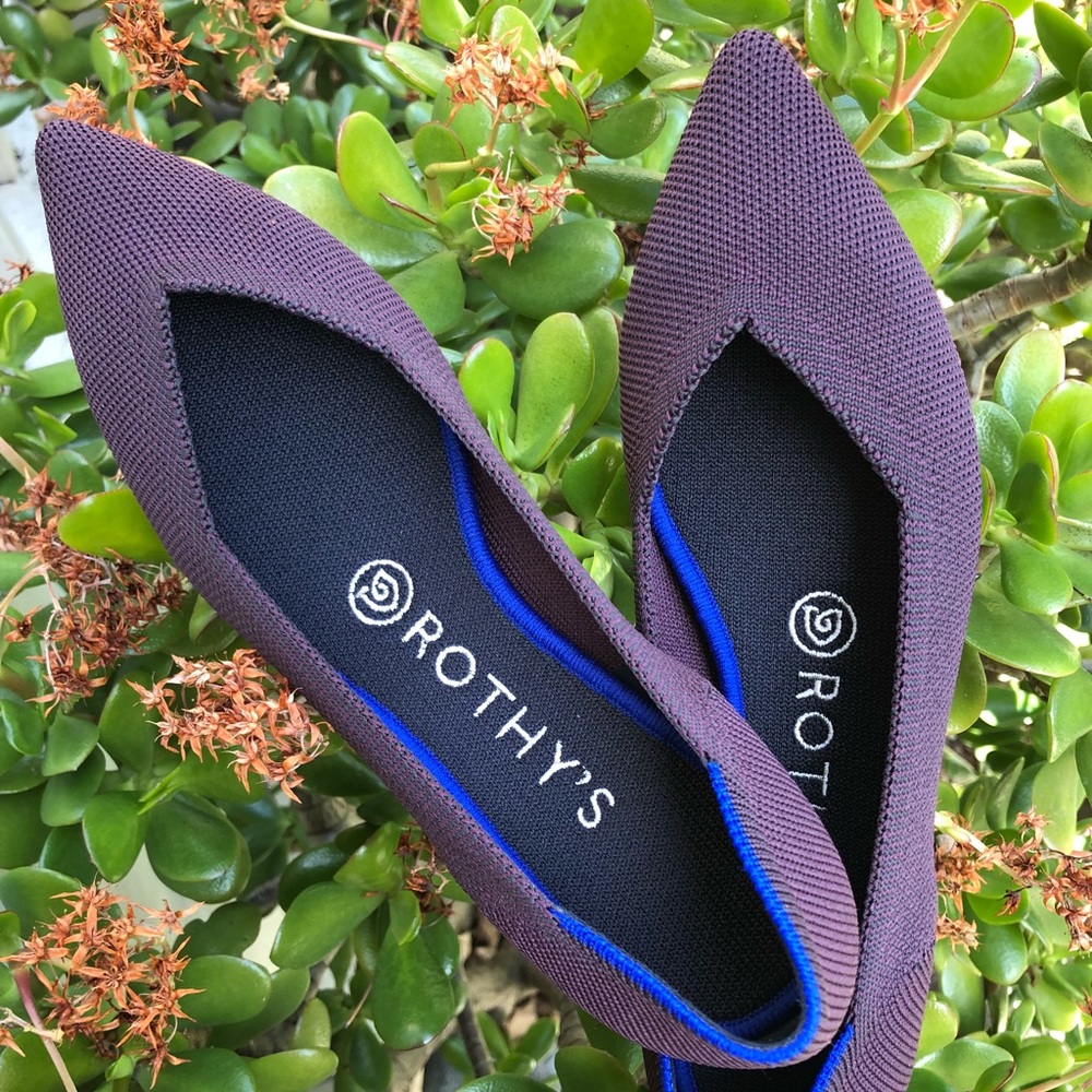 Rothy's! Point in PORT - size 7